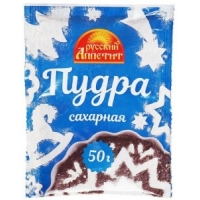 Русский аппетит Сахарная пудра 50г 1/30